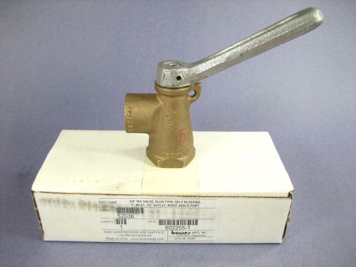 BOWES MFG  -  52036  -  COMPRESSED AIR VALVE   1&#034; Inlet  3/4&#034; Outlet 175 max psi