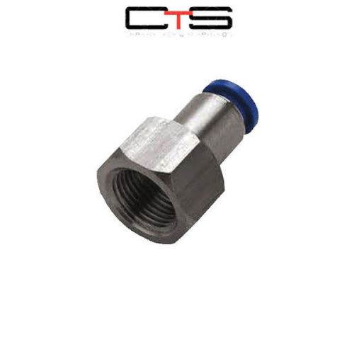 D.o.t.brass pneumatic air quick coupling 1/4&#034; tube x 1/8&#034; female npt chassistech for sale