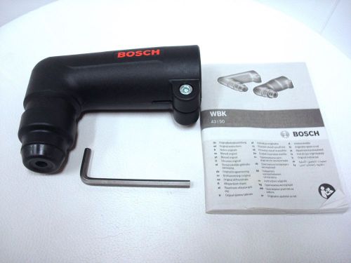 Bosch New Genuine # 1618580000 Right Angle Chuck Adapter for 11224VSR 11250VSR +