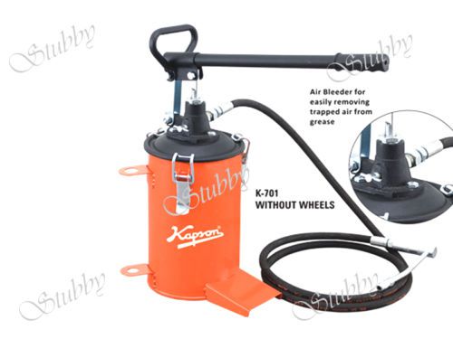 High pressure hand operated bucket grease pump (grease dispenser) bucket greaser for sale