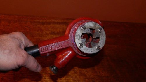 Toledo Pipe Cutter -- Industrial Size #11 handle -- 1/2 &amp; 3/4 inch cutters