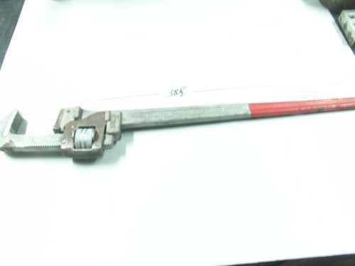 Trimo 36&#034; heavy duty industrial drop forged pipe wrench opens to 6-1/2&#034; for sale