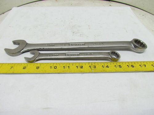 Allen 20316 20324 12pt Metric Combination Wrench 16mm 24mm Lot of 2 USA