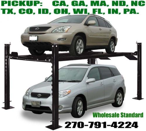 7000lb 4-post xlt storage service parking lift 2 car truck suv auto hoist 7000 for sale