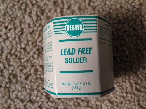 Kester Lead Free Solder 1lb 24-7050-6403 SN96.3AG3.7 Dia .031 Core 66/331