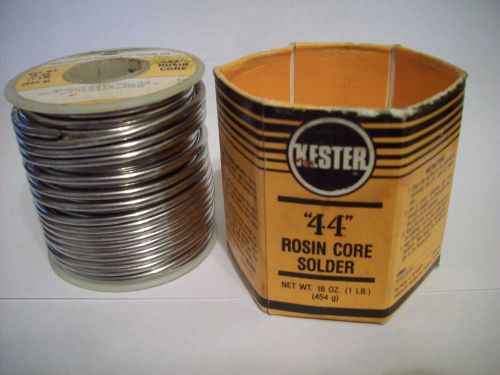 Kester 44 rosin core solder 16 oz. roll sn60pb40 66 44 for sale