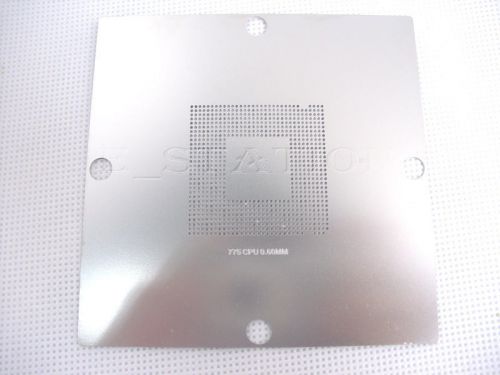 8X8 0.6mm BGA  Stencil Template For Intel 775CPU
