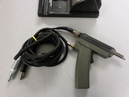Metcal (oki?) ds1 industrial pistol grip desoldering gun with tip and base for sale