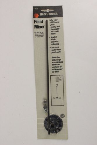 Black Decker Paint Mixer Drill Attachment New