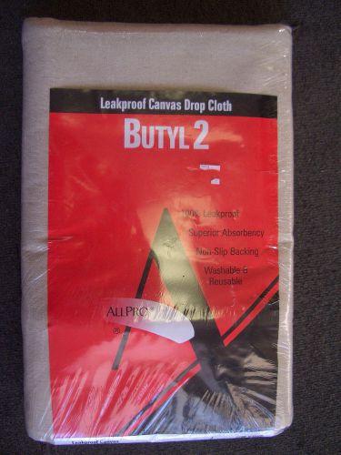 ButyL 2 Leakproof Canvas Drop Cloth