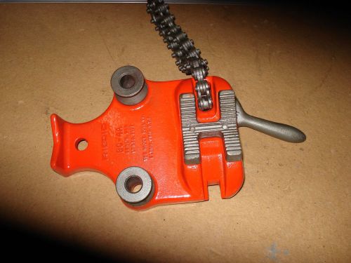 Ridgid no.bc-4a  bottom screw chain pipe vise 1/4-4&#034; clamping for sale
