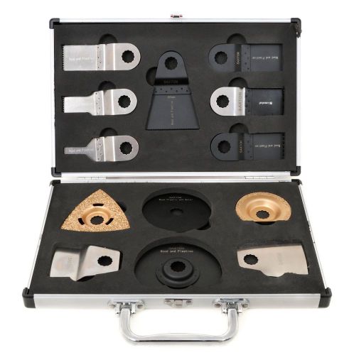 13 saxton blades case set for worx sonicrafter for sale
