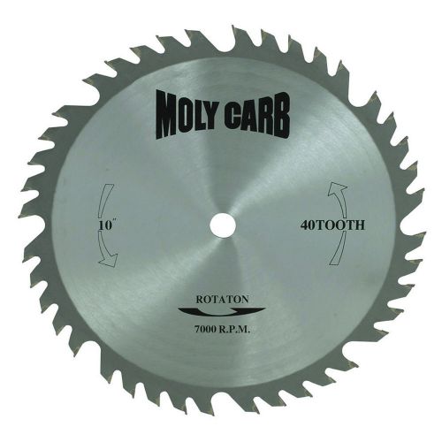 10&#034;, 40 Tooth M2 High Speed Steel Tipped Saw Blade