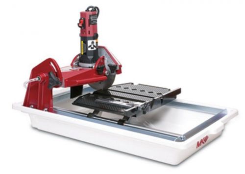 Mk diamond 1-1/4-hp 7-inch 120v electric wet cutting tile saw with stand for sale