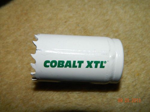 Mk morse av18 1-1/8&#034; colbalt xtl hole saw nib free shipping for sale