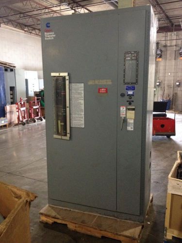 Onan bt800 transfer switch w/ bypass and isolation - 800 amp, 480 vac, 4 pole for sale