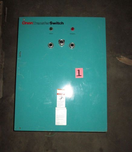 Used onan lteu 30l 107h generator automatic transfer switch 30 amp 120vac (40) for sale