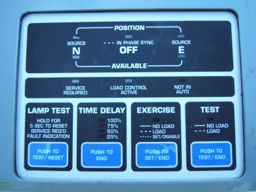 Kohler transfer switch - 480 volt / 70 amp - kct-amta-0070s - excellent !! for sale