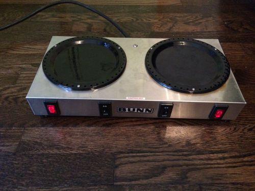 Bunn double burner wx2 warmer stainless steel commercial coffee for sale