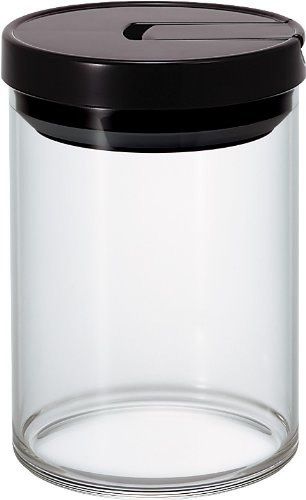 Hario Glass Air Tight Coffee Container Canister Can M MCN-200B Brand New