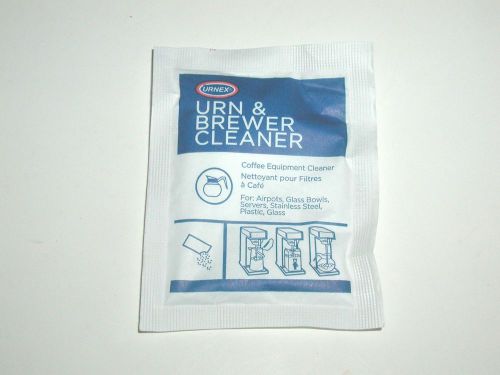 15 PACKETS of URNEX URN &amp; BREWER CLEANER 3/4 OUNCE 11-URN100-34 #39255