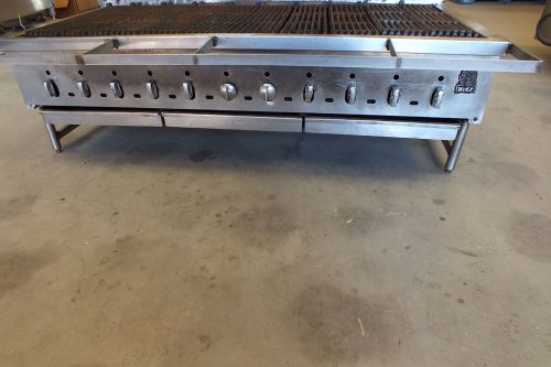 Wolf SCB-60 Charbroiler 60&#034; Wide in Natural Gas