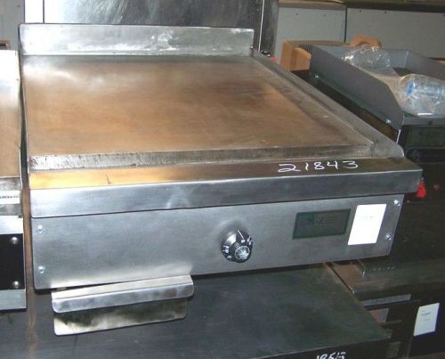 Wolf counter top 24 inch thermostat flat griddle, lp gas, model: stg-24 for sale