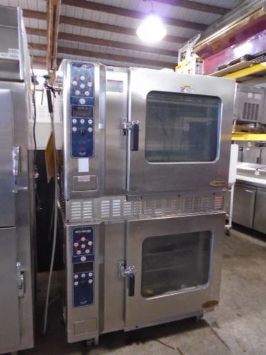 Alto shaam double stack combitherm boilerless combi oven model 7.14 mlg gas/ for sale