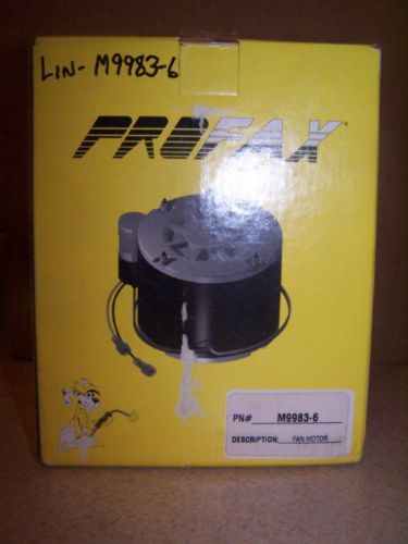 PROFAX / LINCOLN FAN MOTOR VARIOUS LINCOLN MACHINES - PART # M9983-6
