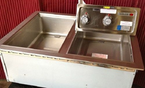 2 well drop in warmer wells mod-200d nsf steam insert outdoor kitchen for sale