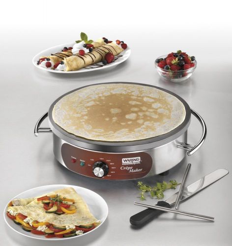 Waring commercial heavy-duty electric crepe maker 16-inch giddle resturant grill for sale