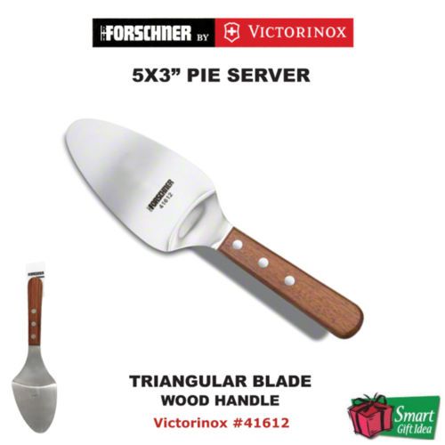 Victorinox SwissArmy Forschner 5X3&#034; Pie Server, Wood Handle, Stainless #41612