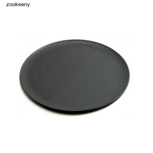 12&#034; NON STICK TEFLON PIZZA PAN baking oven cookie cooking pie tray camping stove