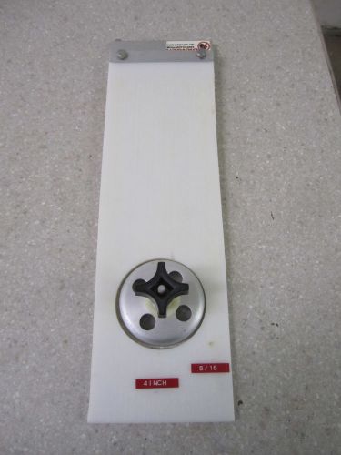 Patty O Matic Patty Maker Former Forming Round Plate 4&#034; 5/16&#034;