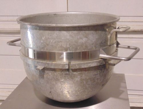 80QT Mixing Bowl With extra bracket and handle Fits Hobart