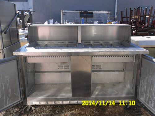 Beverage Air SP60-24M Mega Top Refrigerated Sandwich Prep Bar