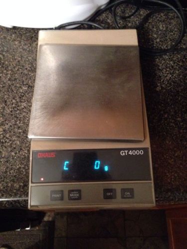 Ohaus Gt4000 Top Loading Scale