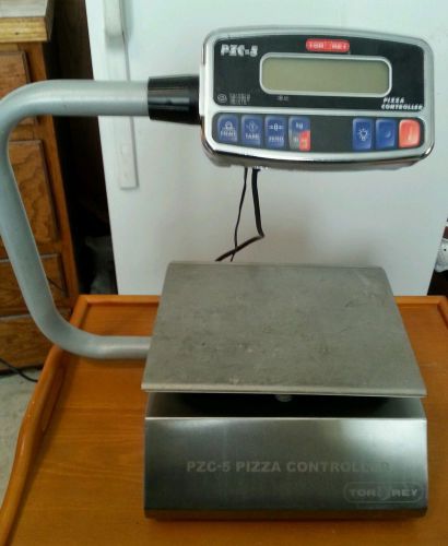 Torrey PZC-5/10 Pizza Portion Control Scale Stainless Steel 10X0.002lb,Foot Tare