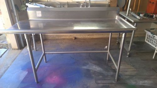 Stainless Steel Restaurant Equipment - Prep Table, 3-comp Sink, Dishwasher Table