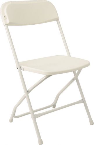 Commercial Quality White Color Plastic Folding Chair