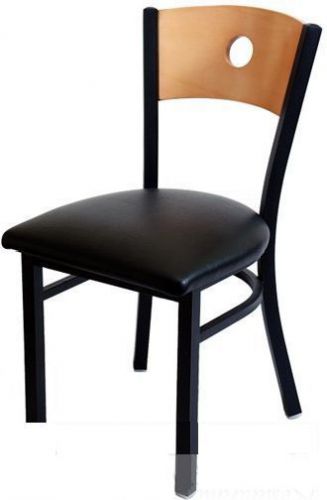 New metal chair restaurant furniture with circle back for sale