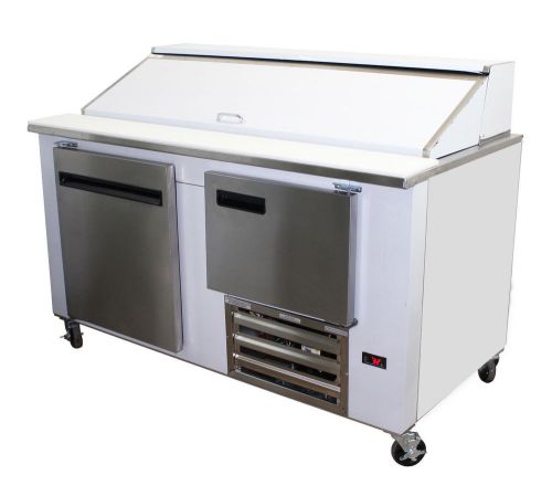 Cooltech stainless steel refrigerated pie case 60&#034;w for sale