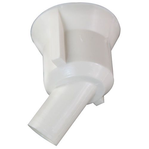 Beverage air white plastic drain flange adaptor 205-151a for sale