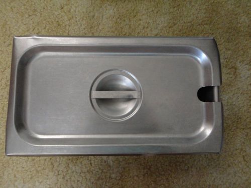 VOLRATH STAINLESS STEEL STEAMABLE BUFFET TRAY WITH LID