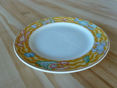 Churchill China Orange Sea &#039;n&#039; Sand 11&#034; Dinner Plate (Each)