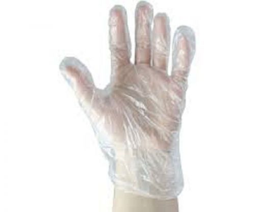 200 poly gloves, food service, disposable, clear for sale