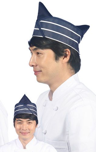 sushi chef hat restaurant bar uniform clothing Japanese women men cook kitchen