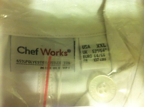 White Chef Coat XXL