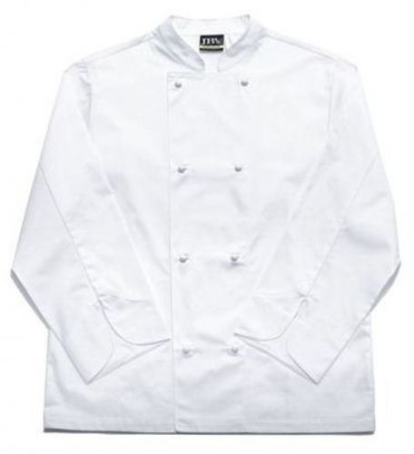 JBsVented Chefs Jacket-Long Sleeve- White- 2XL