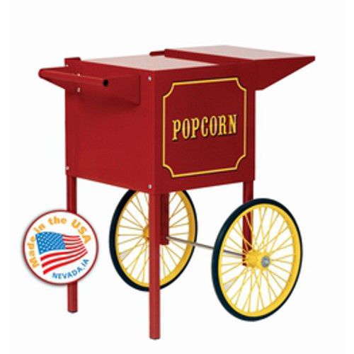 Paragon 3070010 Medium Red Cart for 6 and 8 oz Popcorn Machnes